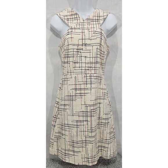 Banana Republic Dresses & Skirts - New Banana Republic Women's Mini Dress Ivory Tweed Halter Twee Mod Preppy Size 0